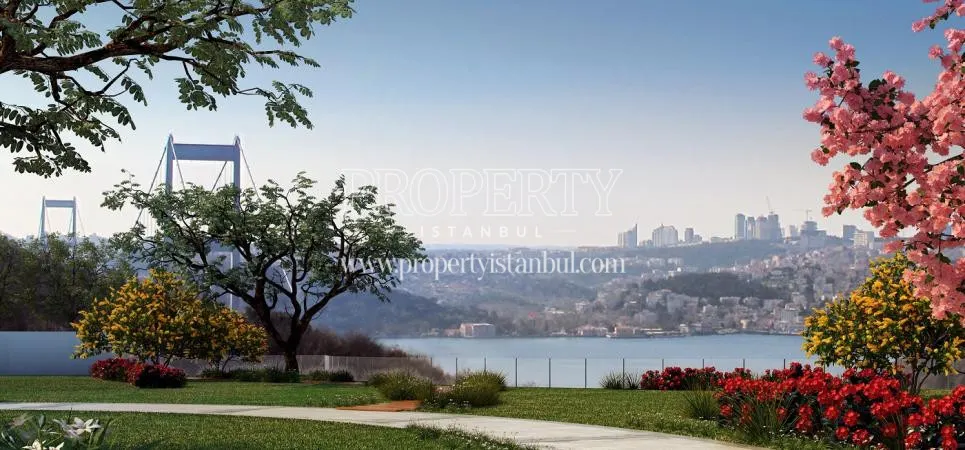 Bosphorus view from Beykonak Evleri