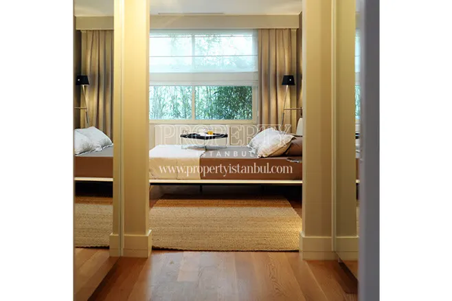 The bedroom in Bomonti Apartman
