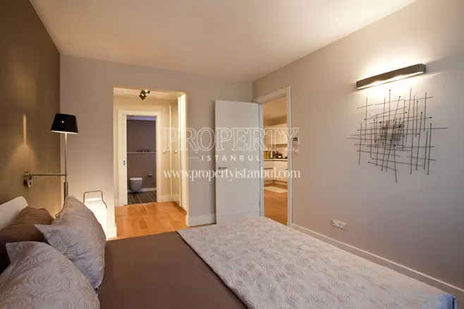 The bedroom in Bomonti Apartman houses
