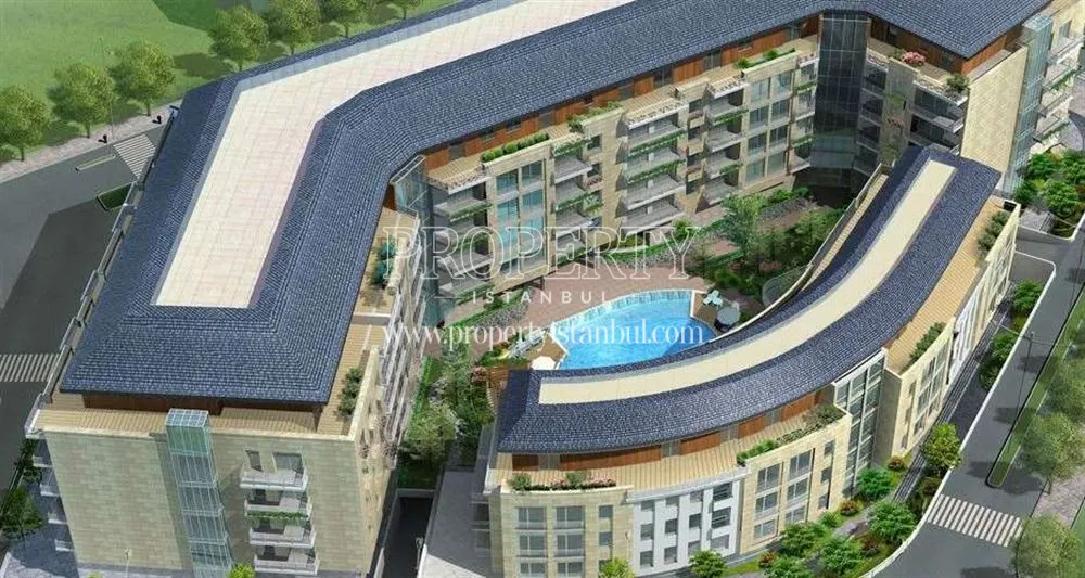 Capital Courtyard complex from the top
