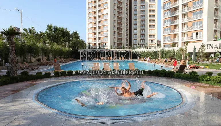 The swimming pool of Cinar Olimpia Park