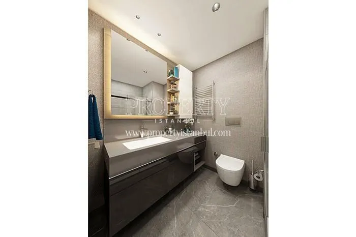 A bathroom in Collet Avcilar