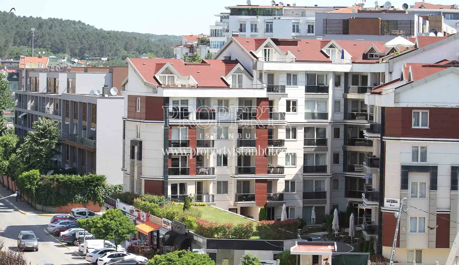 Corner Apartments complex