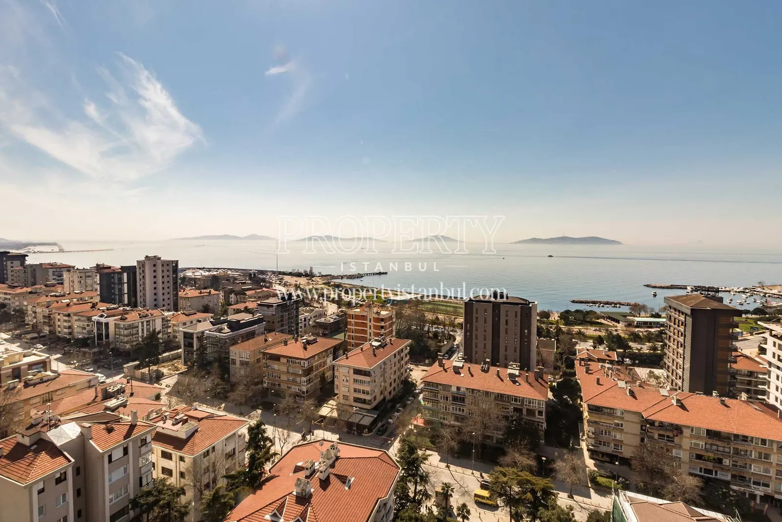 Sea view from the Coskan Sitesi compound