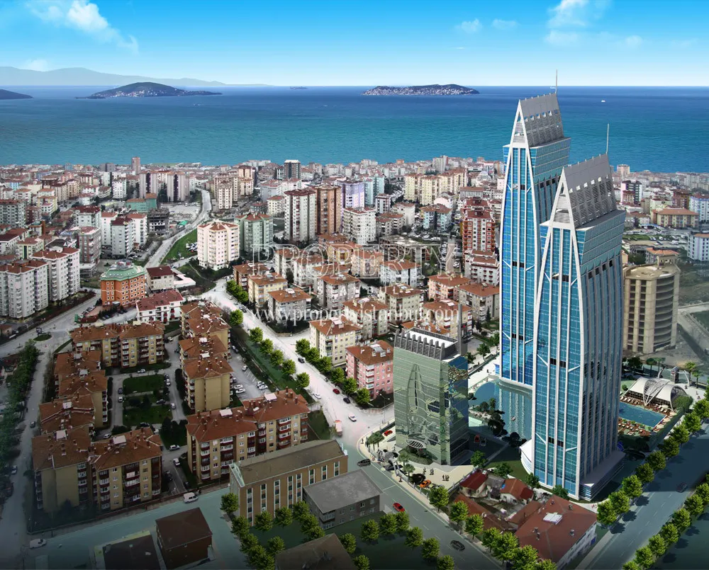 Dap Royal Center towers from the top