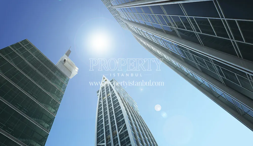 Dap Royal Center towers from the ground