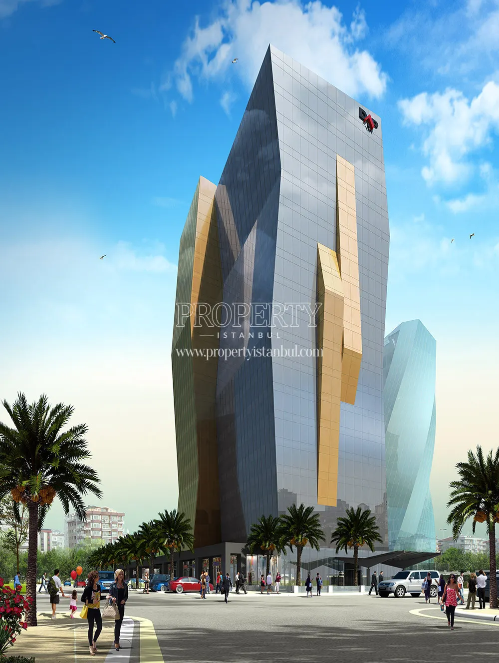 Dap Tango Kule tower and shopping center project
