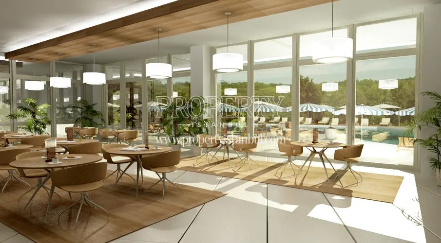 Cafeteria in the Dekon Silva compound