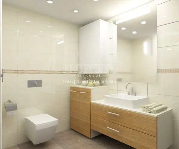 A bathroom in Dekon Silva homes