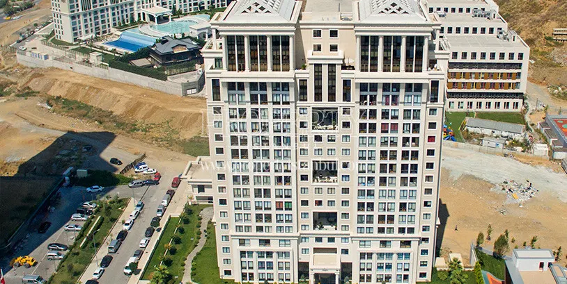 Deluxia building from above