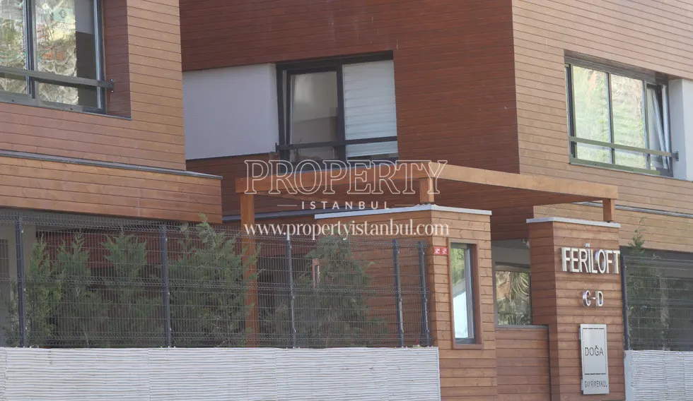 The entrance of Doga Feriloft