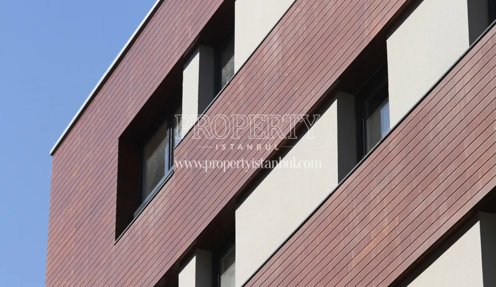 The exterior view of the Doga Feriloft building