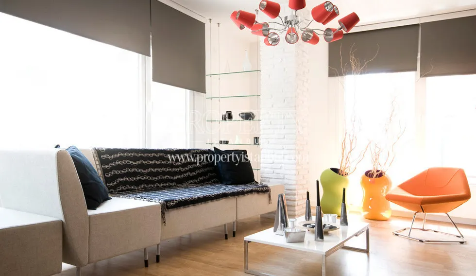 The living room in Doga Feriloft