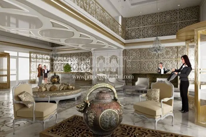 The lobby of Elit Grand Palas