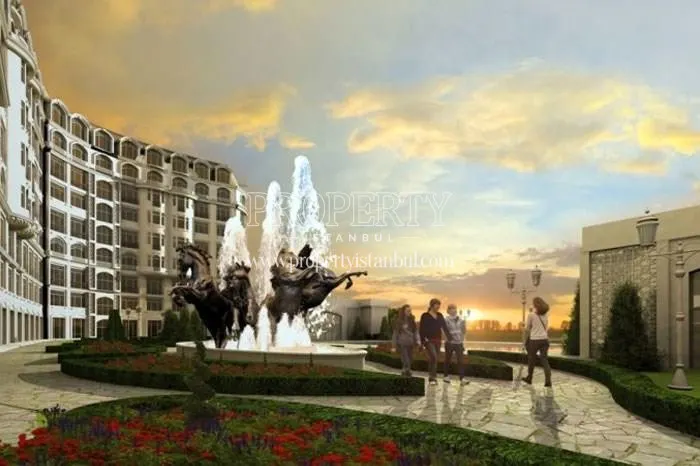 The waterfall in Elit Grand Palas