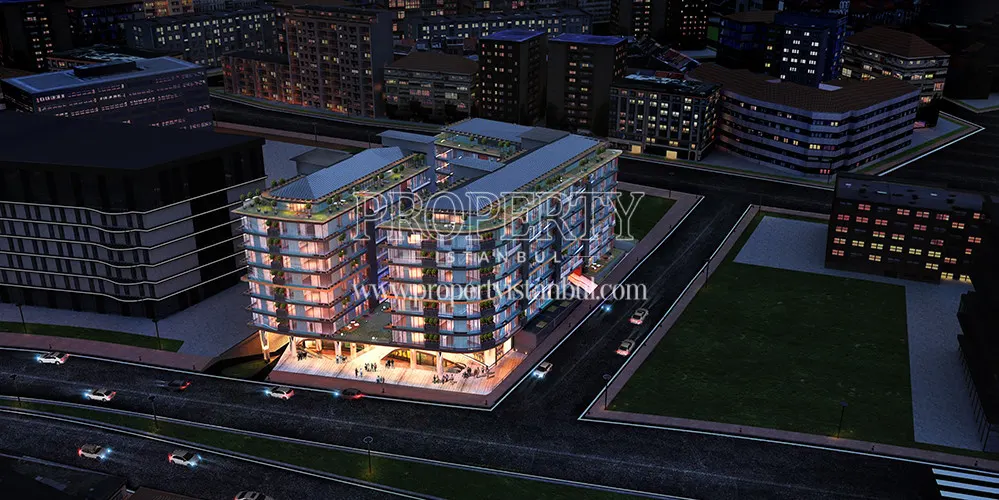 Elysium Soul Beyoglu project at night