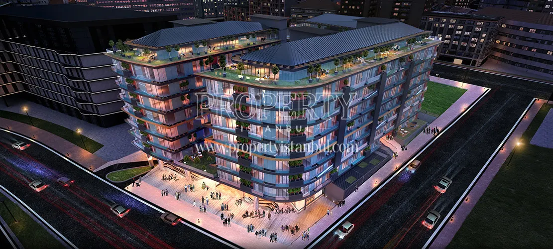 Elysium Soul Beyoglu project at night