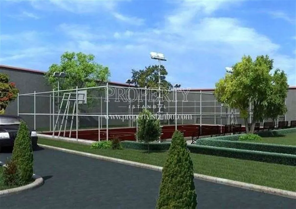 Erguvan Platin Evleri basketball court
