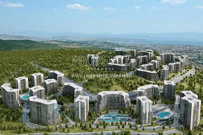 Evora Istanbul project from the top