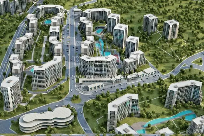 Evora Istanbul project from the top