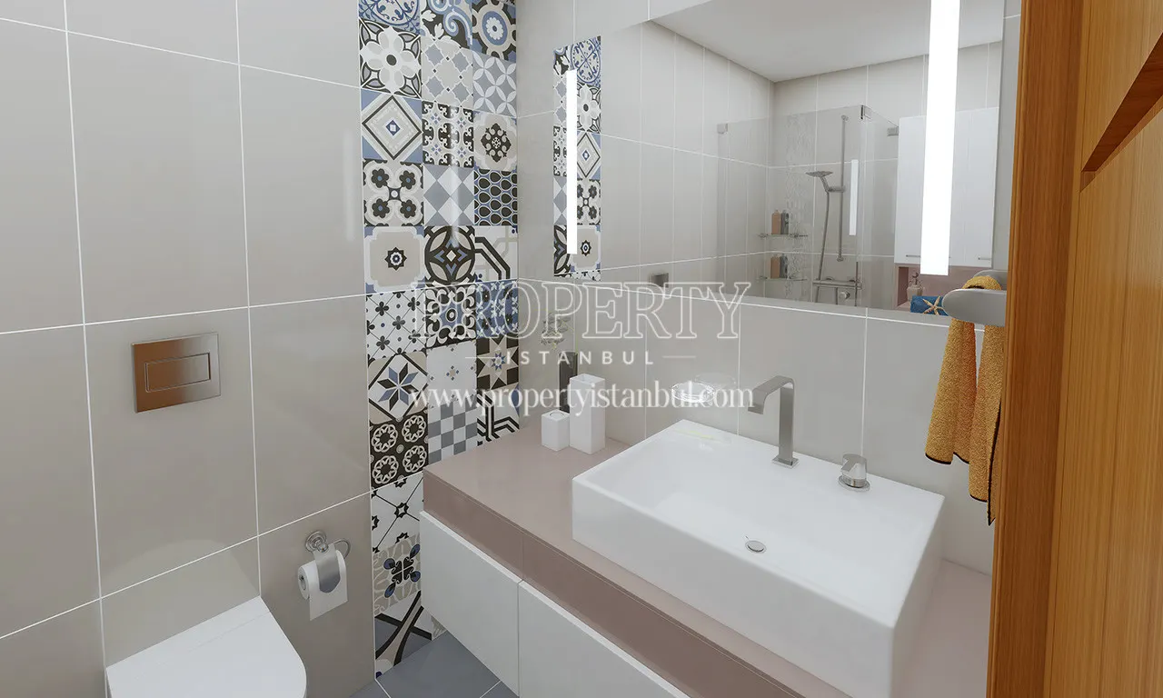 A bathroom in the Gate Of Anatolia project