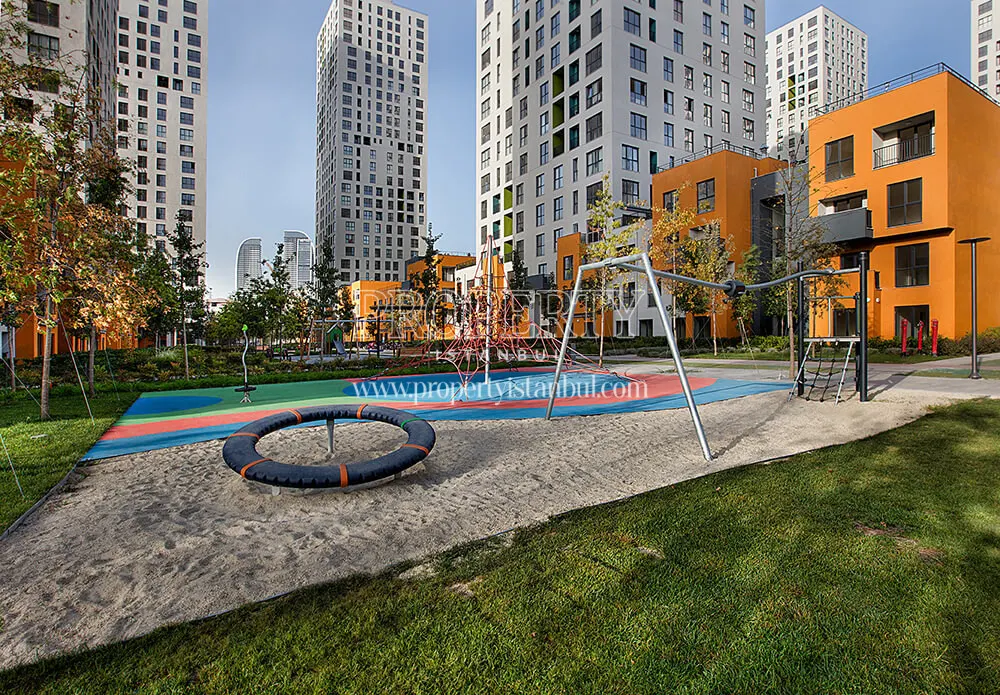 Outdoor sports field in Hep Istanbul