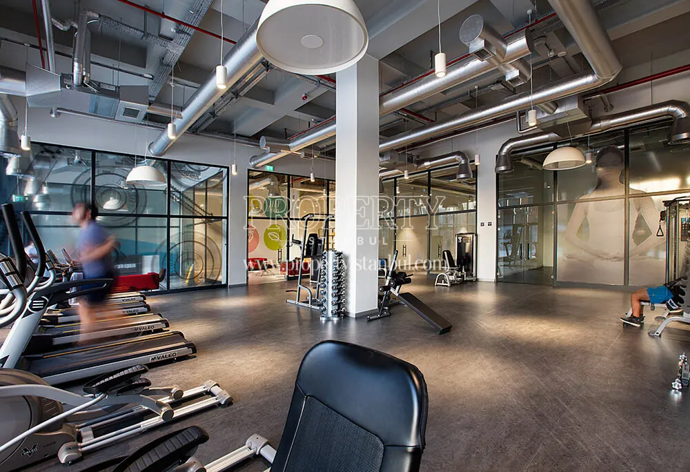 The gym of the Hep Istanbul project