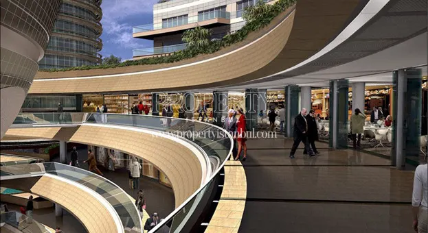 Shopping center in Kanyon Residence