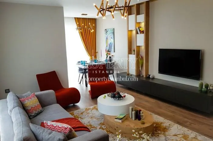 The living room in Lionia Yasam