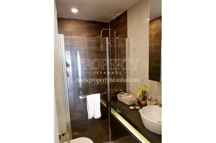 The bathroom in Lionia Yasam