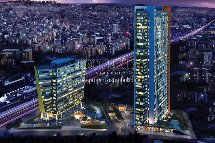 Mai Residence project at night