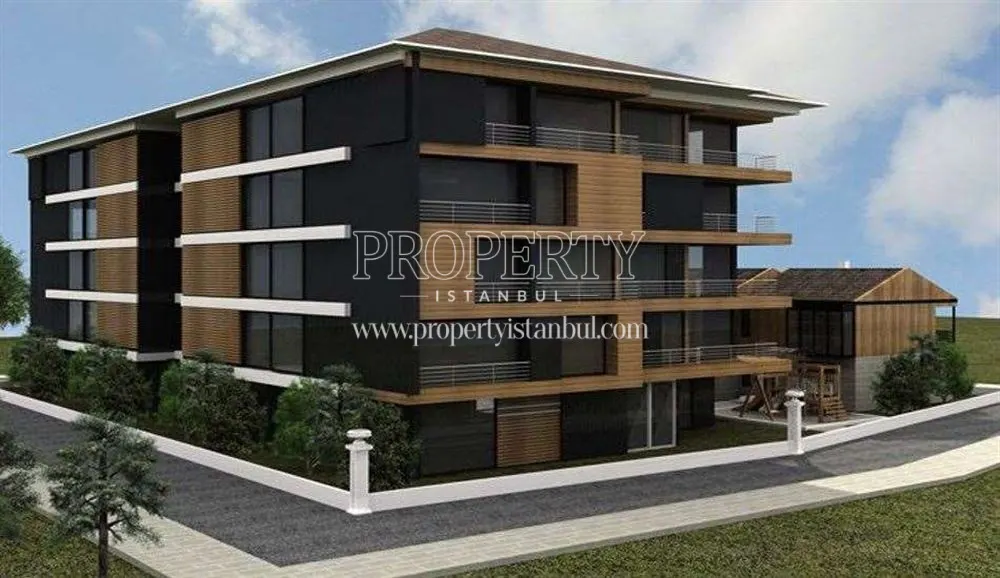 Maison Gokturk project from the corner