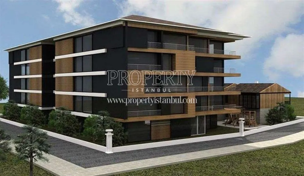 Maison Gokturk project from the corner