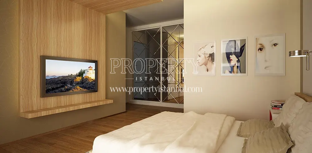 A bedroom in Maritza Residence Atasehir