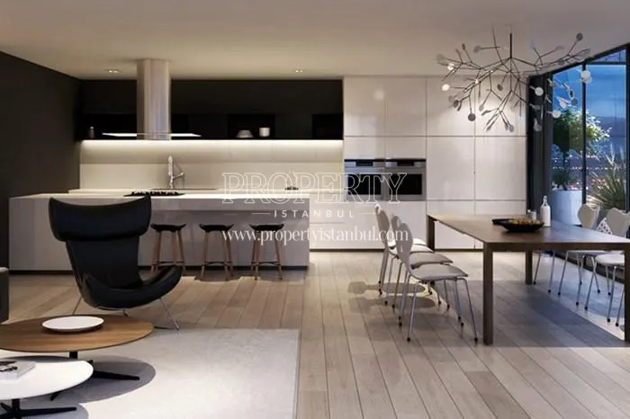 A kitchen in Mavera Sefa homes