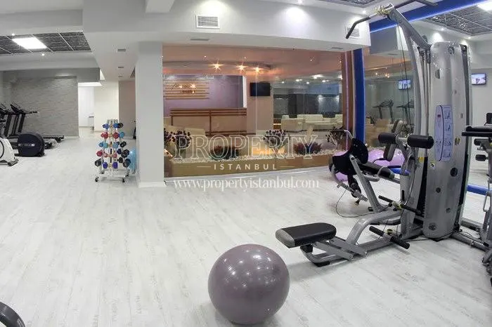 The gym in Mavera Sefa homes