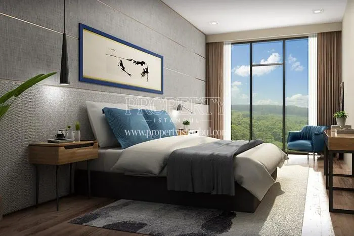 A bedroom in Mesa Orman Cubuklu