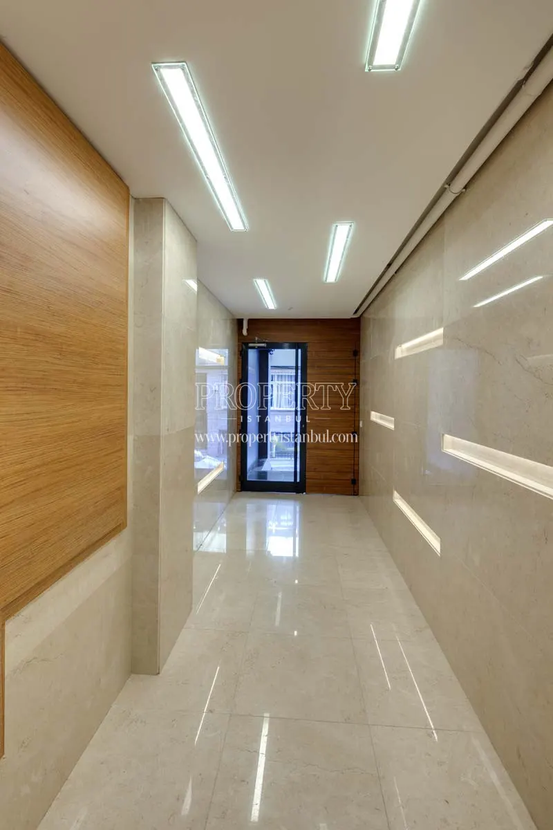The entrance of the blocks in Mika Sisli