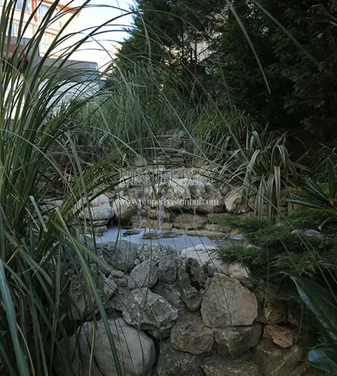 The pond in Mimoza Uptown