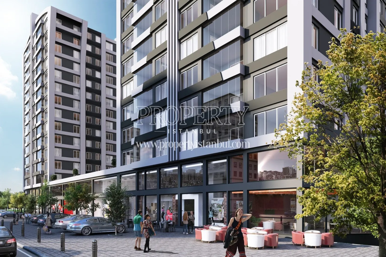 Modern City project shopping center
