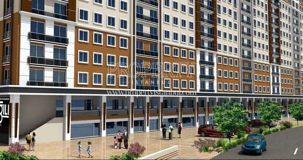 Nefes Residence project and its parking lot