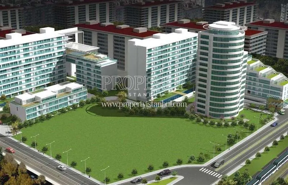 Novus Residence compound from the top