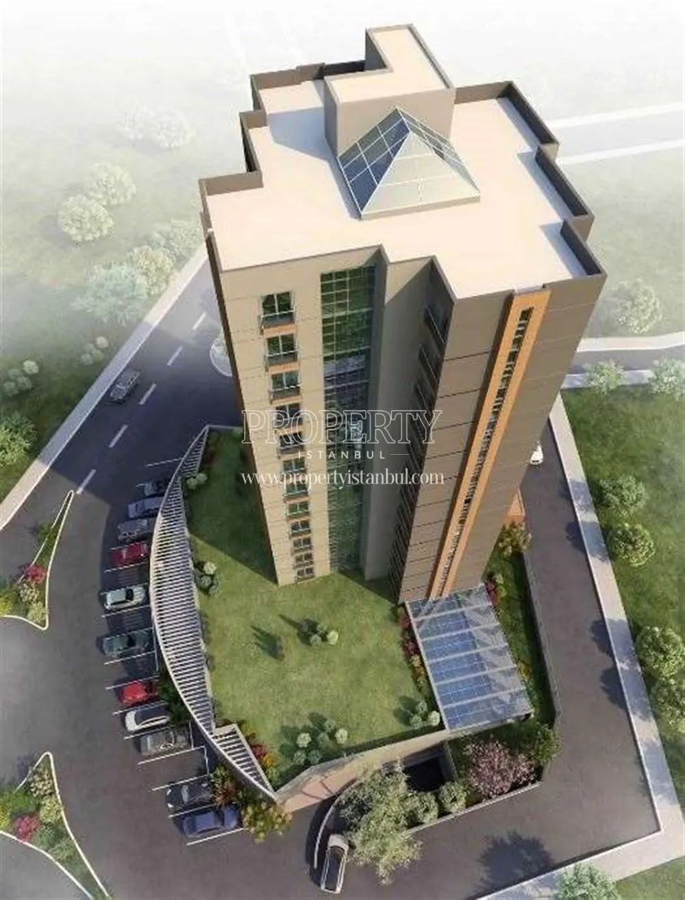 Orint Park project from the top