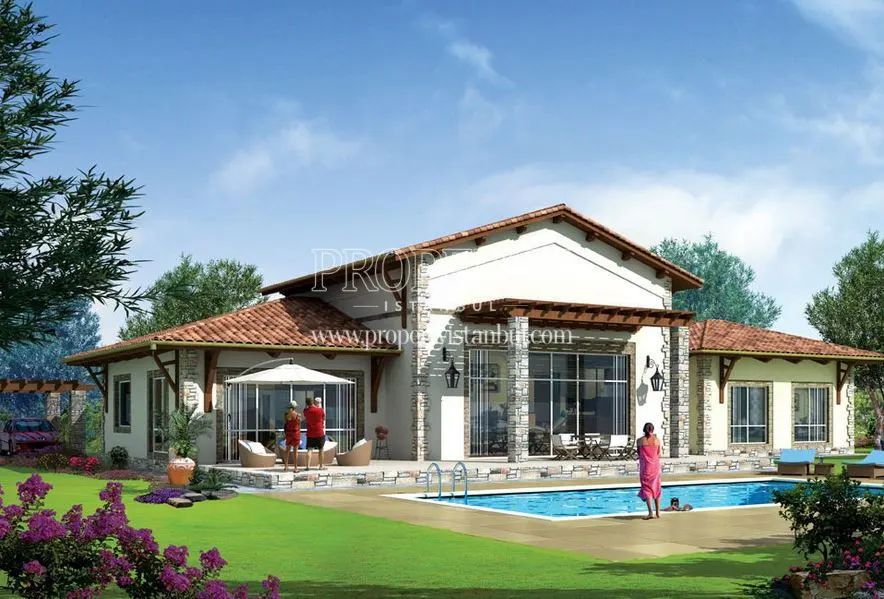 Luxury villa with the swimming pool in Park Village
