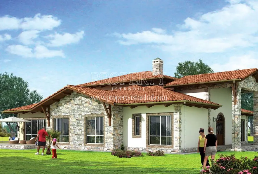 A villa in the Park Village compound