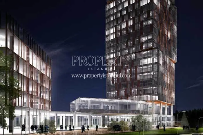 Pega Kartal project at night