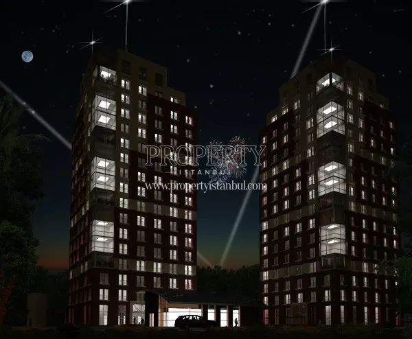 Propa Aura Residence at night