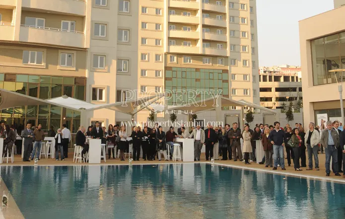 Regnum Astrum Towers residents' poolside meeting