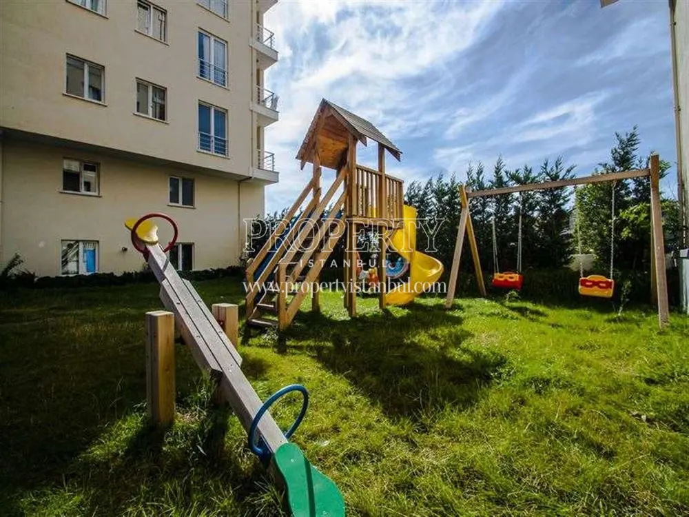 The playground for children in the Sehir Isiklari project