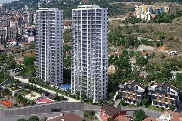 Sehr-i Deniz Kartal towers